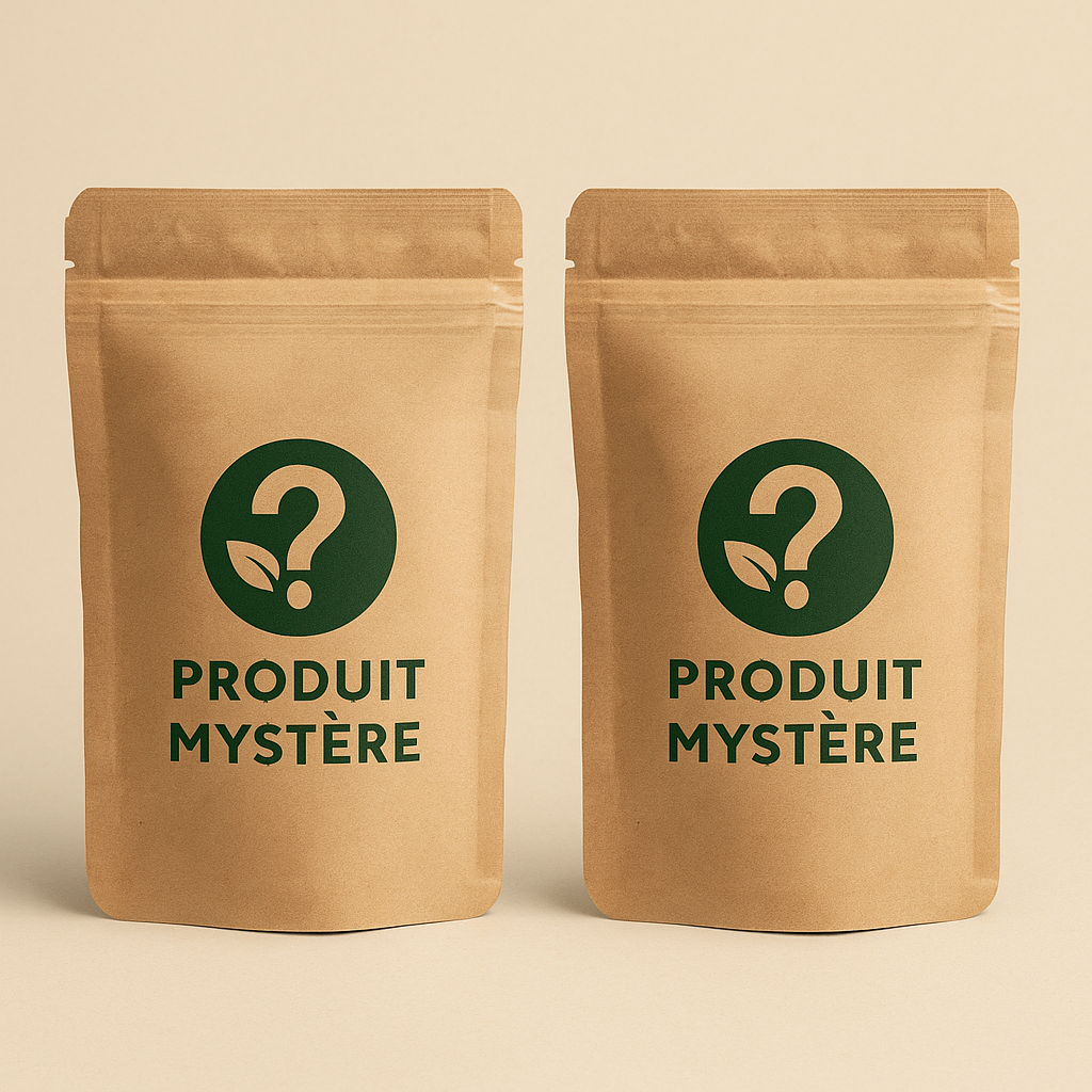 Produit mystère – 2 échantillons de 10 g