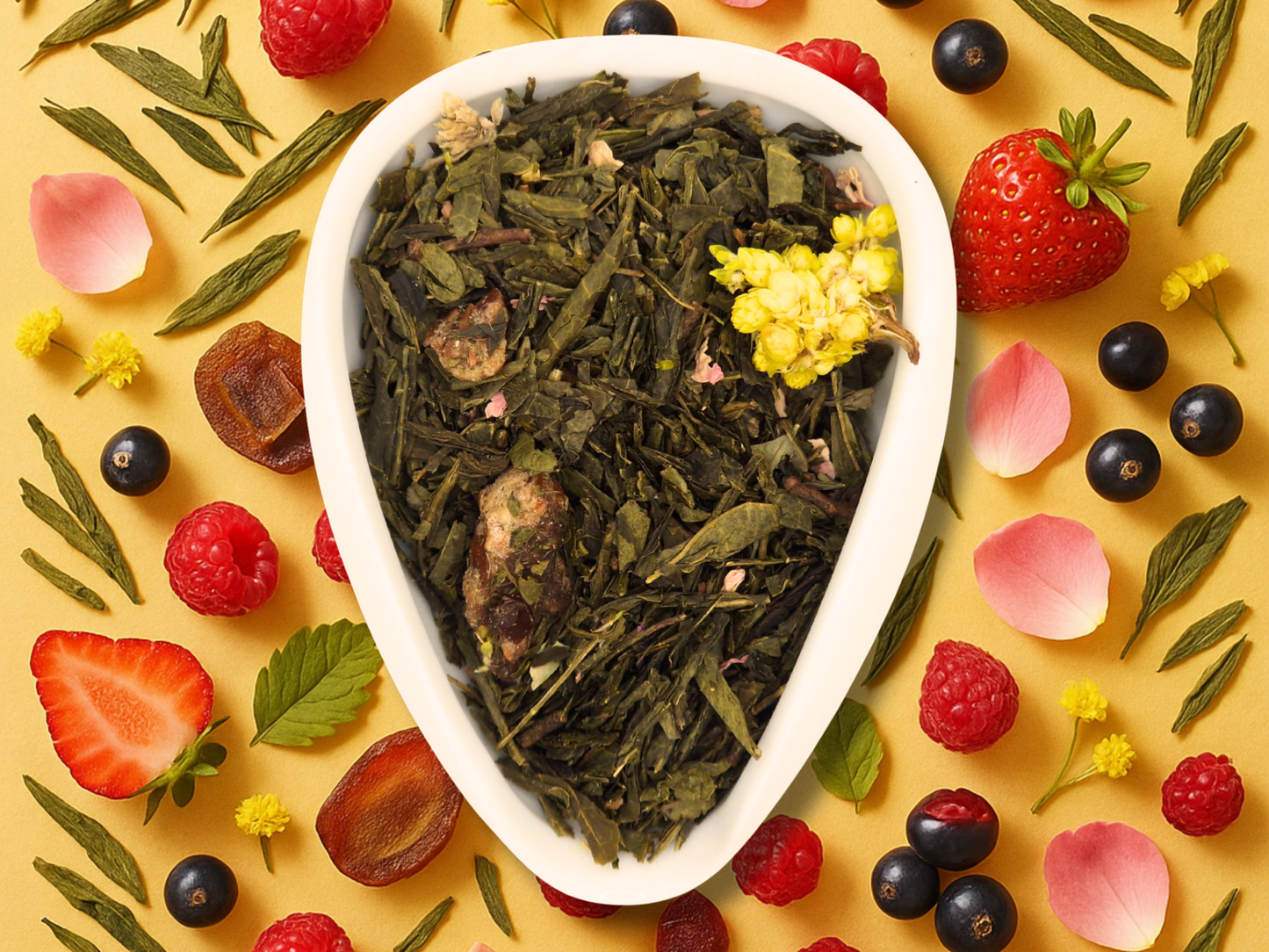 FLEUR DE SAGESSE – thé vert aromatisé